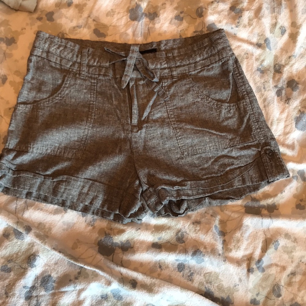 Linen shorts